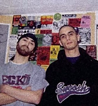 Deux artistes au studio