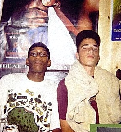 Deux artistes au studio